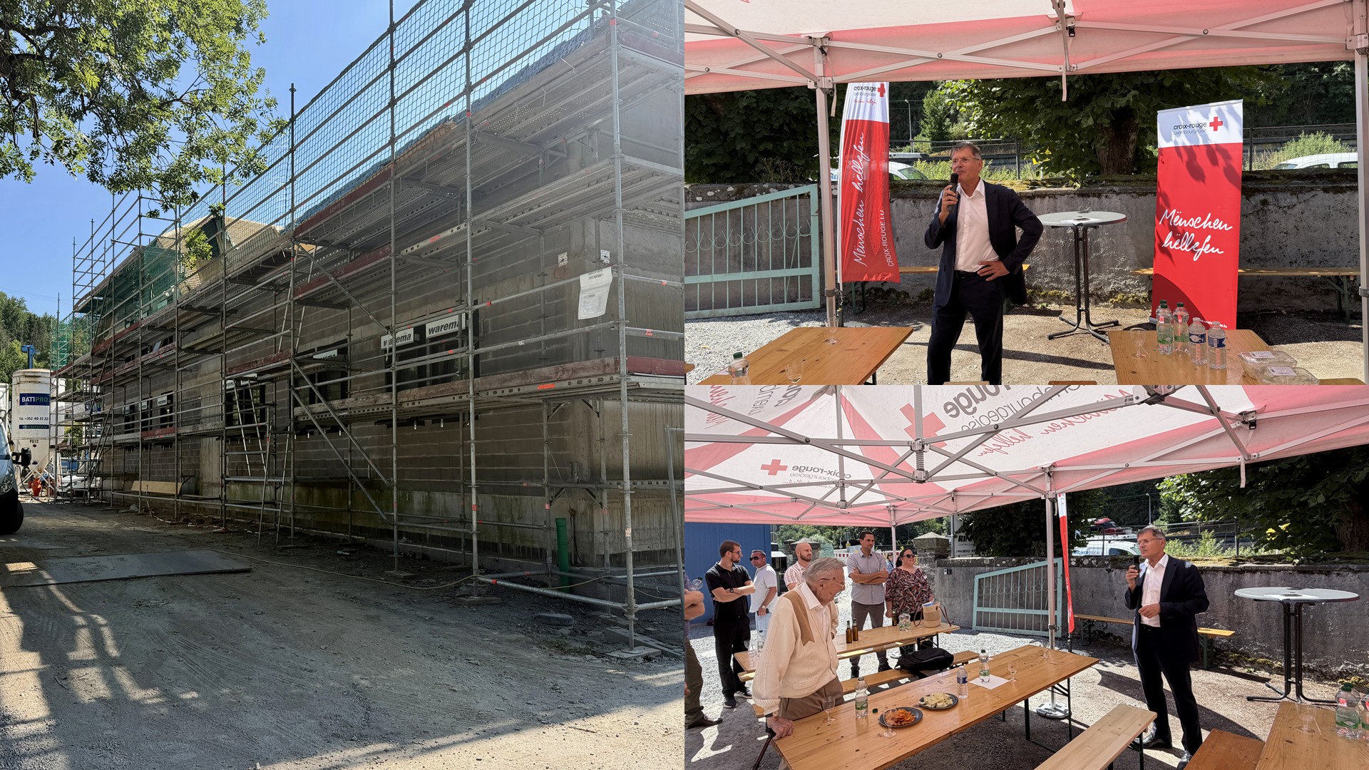 Fête du bouquet – Nouveau complexe CAST et CANE de la Croix-Rouge à Kautenbach